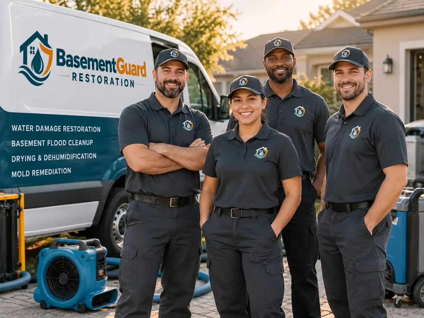 Basement Water Damage Restoration company in Clarita, OK